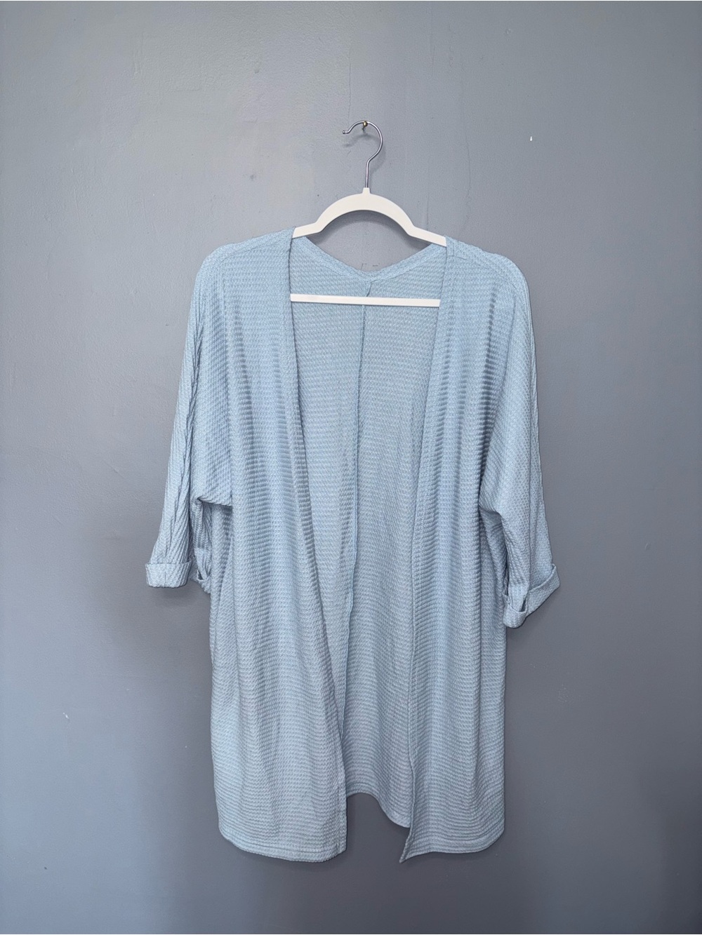 Blue Cardigan